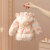 遗忘的猪女童棉服冬装2024新款洋气婴幼儿童外套冬天宝宝衣服冬季加厚棉袄 OMF05 110cm