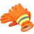 久臻 ST65 手套定做加厚防水透气微型消防站配置 橙色