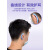 适用于护耳口罩软硅胶耳挂防勒防痛耳套循环使用耳朵防护 蓝色 止痛口罩 透明