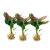 绿植办公室水培盆栽如意红掌绿萝九里香罗汉松万年青吸甲醛好养护 （水培苗）如意3株 带根 高约15- 不含盆