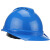 安全帽新国标加厚工地安全头盔透气定制LOGO印喷字 桔红色 橙色一指键