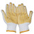毛巾刀  dz0310 防滑耐磨点珠手套（十付装） 定制 黄色 均码