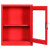 筑采 ZHUCAI 应急物资柜 应急物资存放柜消防防汛器材防护用品柜（820X750X260mm红色加厚）1个价