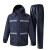 瑞珂韦尔（Rockwell）反光分体雨衣套装成人交通执勤防水加厚骑行 藏青色 2XL/180