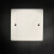 ZUIDID86线盒盖板PVC线盒白板盖白盖板工程款暗盒保护盖接线盒空白面板 白色86线盒盖板10个