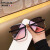 RHOTEM法国品牌太阳镜女时尚金属框墨镜韩版显脸防紫外线遮阳镜开车专用 黑框灰粉色
