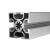 工业铝合金型材欧标5050 100大重型框架流水线设备加厚铝材配件 欧标5050L10