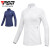 PGM高尔夫女士外套衣服 秋冬季长袖上衣 显瘦吸光发热运动服 YF528-白色 M