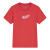 Baleno Junior班尼路童装春夏新款男童女童休闲领短袖简约印花T恤儿童上衣 172R红 150cm