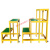 高压绝缘凳 玻璃钢绝缘凳电工凳高低凳三层高压电力梯凳子可移动式单双层平台MYFS 四层 高160cm*120*50