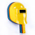 LISM塑料电焊面罩一体式手持耐摔电气焊接防护面罩塑料 黄色