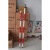 工程用花杆2米/3米/5米测量工程尺测绘标杆花杆标杆测量红白测量 末尾杆(1米1节)