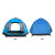 展予 户外全自动六角帐篷 施工作业野营帐篷 户外露营帐篷 蓝色 270×240×155cm