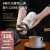 CZSAE德国进口品质电动磨豆机手磨咖啡豆研磨机家用小型手摇全自动咖啡 金属灰 电动研磨机