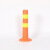 eva警示柱弹力柱隔离杆路障柱防撞PU道路标柱路桩安全桩反光地桩 塑料警示柱一根