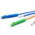lc/upc光纤快速连接器预埋式冷接子lc冷接头皮缆圆缆光电复合缆可 定制UPC款光电复合缆.0*1.6