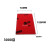 植绒猎王海绵砂纸 高达模型手机塑胶抛光海绵砂 海绵磨片 红色3000#-10片