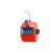 芯硅谷 H6229 手持式机械计数器按压人流计数器金属四位数 ABS,橙色 1盒(1个)