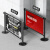 金柯 广告布围栏 排队护栏隔离活动宣传 机场地铁商场企业定制 一套含不锈钢皇冠礼宾杆牛津布