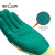 尚和手套(SHOWA) 乳胶掌浸手套 耐磨涂层涂掌防滑劳保手套310 绿色1双 L码 300473