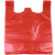 加厚红色水果塑料袋袋礼品袋打包袋卖菜袋提手袋方便袋 30*47(10捆)500个