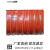红色耐高温通风排烟管 耐温300矽硅胶硫化管油烟管热风管钢丝软管 76mm*4m