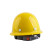 铁头功安全帽  新国标ABS玻钢型透气黄色 可定制 工程工地建筑施工