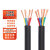 CN30 国标YZ橡套电缆线4芯*2.5平方 户外耐磨电源线 铜芯橡胶软电线 单位：米 4芯*6平方