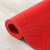庄太太 红色1.2米宽×1米长 镂空防滑地垫游泳池洗手间地毯塑料ZTT-9055