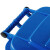 Supercloud(舒蔻) 户外垃圾桶 垃圾桶大号加厚 分类垃圾桶带盖工业小区物业环卫果皮箱 32L蓝色