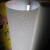 灯罩防刺眼贴纸 羊皮纸灯膜灯罩材料挡光PVC耐高温透光膜防火灯箱 白色玫瑰 12米宽1米价