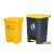 废料化学品分类垃圾箱脚踏垃圾桶锐器加厚型塑料专用加厚大桶针筒 68L特厚脚踏桶- 高韧性
