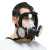 锐麻 防尘面具全面罩工业粉尘煤矿防护口罩装修工地防尘面罩全脸防护 7800防尘面具套装 
