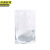 京洲实邦 包装袋 透明自立干果自封袋塑料防潮密封口分装袋 10*15cm/中厚14丝100个JZSB-3001