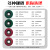 立式百洁布飞翼轮抛光不锈钢金属打磨片角磨机100型夹砂布百叶轮 4寸红色夹砂：10片
