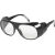 电焊工防护眼镜专用护目镜烧焊防飞溅防风沙高清玻璃眼镜工业冲击 灰色眼镜 【5个】