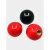 胶木手柄球操纵杆球头把手螺丝帽红黑色塑料圆球4M5M6M8M10M12M16 M5*16红色铜芯1个