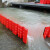 赫钢  防洪防汛挡水板可移动式 塑料L型挡水板组合式 红色单片装52cm