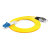 罗兴（LUOXinG）电信级光纤跳线(UPC) LC-FC 5米单模双芯 入户光纤线 低烟无卤外被跳纤	