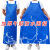 HKFZpvc加长防水围裙防油水产石材厂专用加厚牛筋耐磨工业耐酸碱围裙 白色 石材围裙1.1米套袖
