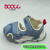 500cc儿童机能鞋幼儿园宝宝夏季防滑运动鞋男女童包头凉鞋 蓝色 52117 22码 鞋内长14厘米