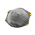 耐呗斯KN95头带式 活性炭无呼吸阀杯型口罩 NBS9503C外置鼻梁 1盒 20只/盒