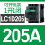适配交流接触器LC1D09 D32 D50 D80D95AC220V三相AC380V电梯M7C LC1D205 205A (B7C) AC24V