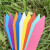 安赛瑞 一字型加厚PP标签 农业塑料插地签 花卉植物分类标记牌 浅蓝色长10cm宽2cm 530284