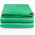 得豫工品 防雨布篷布 加厚PE防雨防汛防水布耐磨遮阳塑料帆布防水雨篷布 绿色3*4M