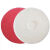 宝合资抛光垫13寸17寸20寸清洁垫打蜡垫洗地垫黑白红百洁垫 20寸直径50.5cm白色 1片