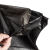 曦巢 工业垃圾袋大号小号回收背心袋45*70cm 100只特厚黑色塑料袋商用物业酒店干湿分类垃圾桶袋