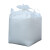 趣行 吨袋工业吨包袋90*90*110 耐磨承重集装袋吊物袋白色四吊十字托底+料口布