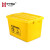 丰宁展益 医疗废物周转箱40L  医疗收纳整理转运箱黄色垃圾桶周转箱加厚