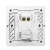 FSL佛山照明 A8系列开关面板86型暗装10A一位单控开关 A8-10K1/1 白色 220V